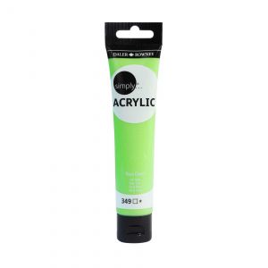 Farba akrylowa Daler-Rowney 75ml, Zielona/Green Neon